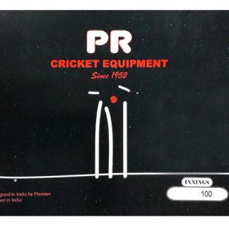 PR Cricket Score Book - 100 Innings