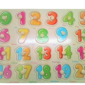 Fury wooden number puzzle