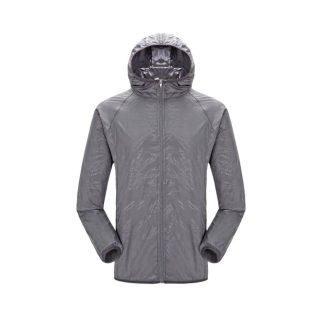 Fury Windbreaker Jacket with Hood + Pouch