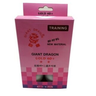 Giant Dragon Table Tennis Balls Set of 6 - 2star