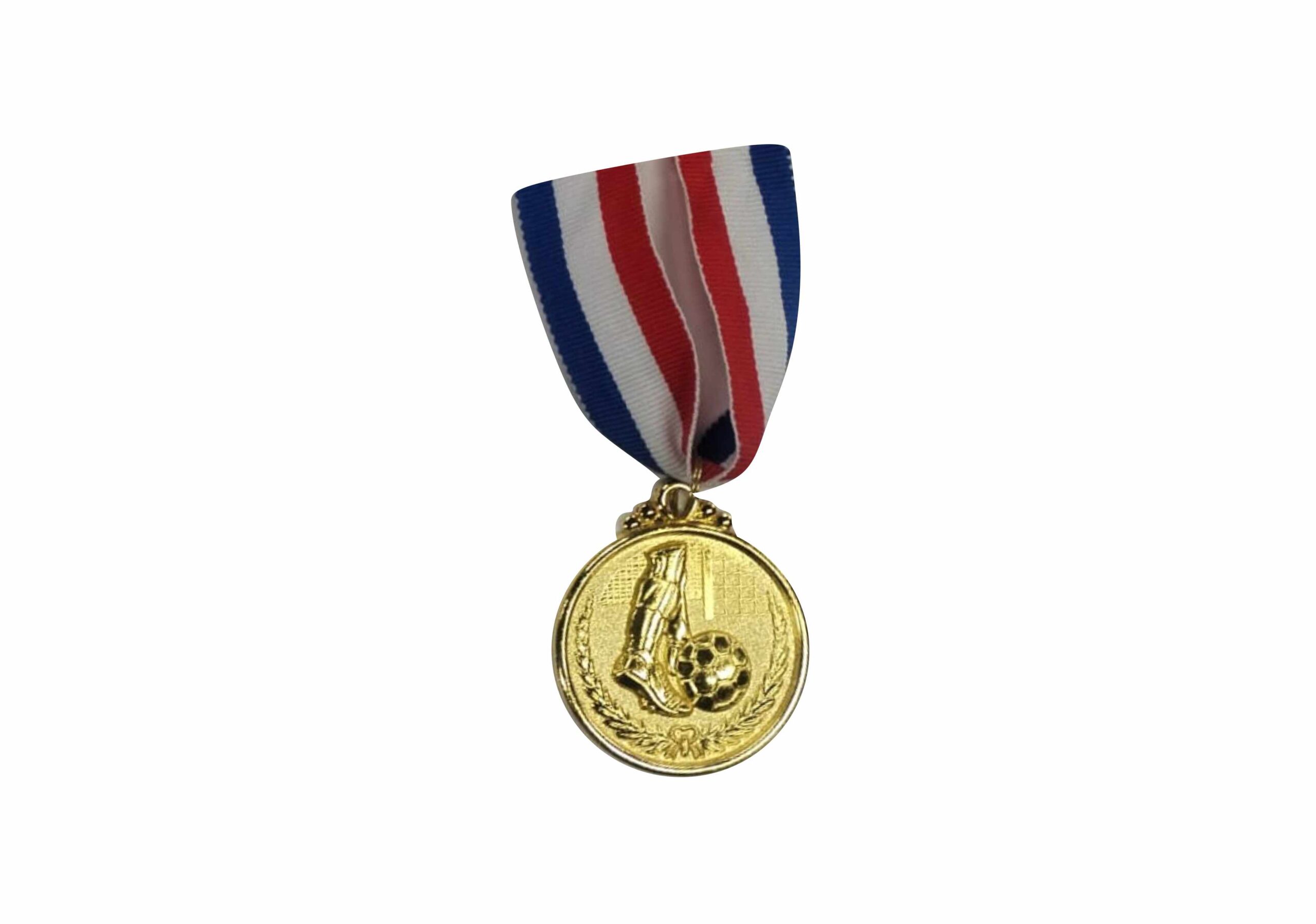 Embossed Soccer Medals - Large