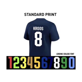 Standard Printing - Name & Number