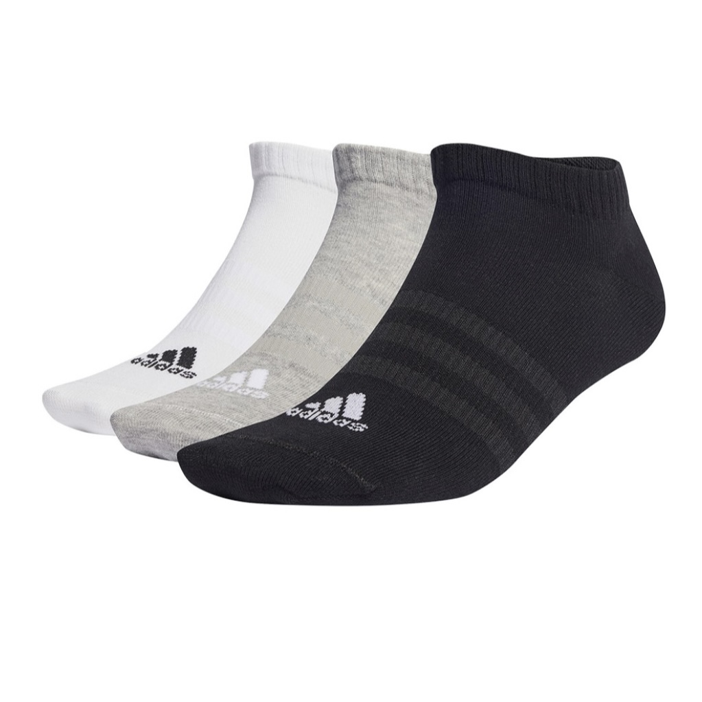 adidas Thin and Light Sportswear Low-Cut Socks - 3 Pairs