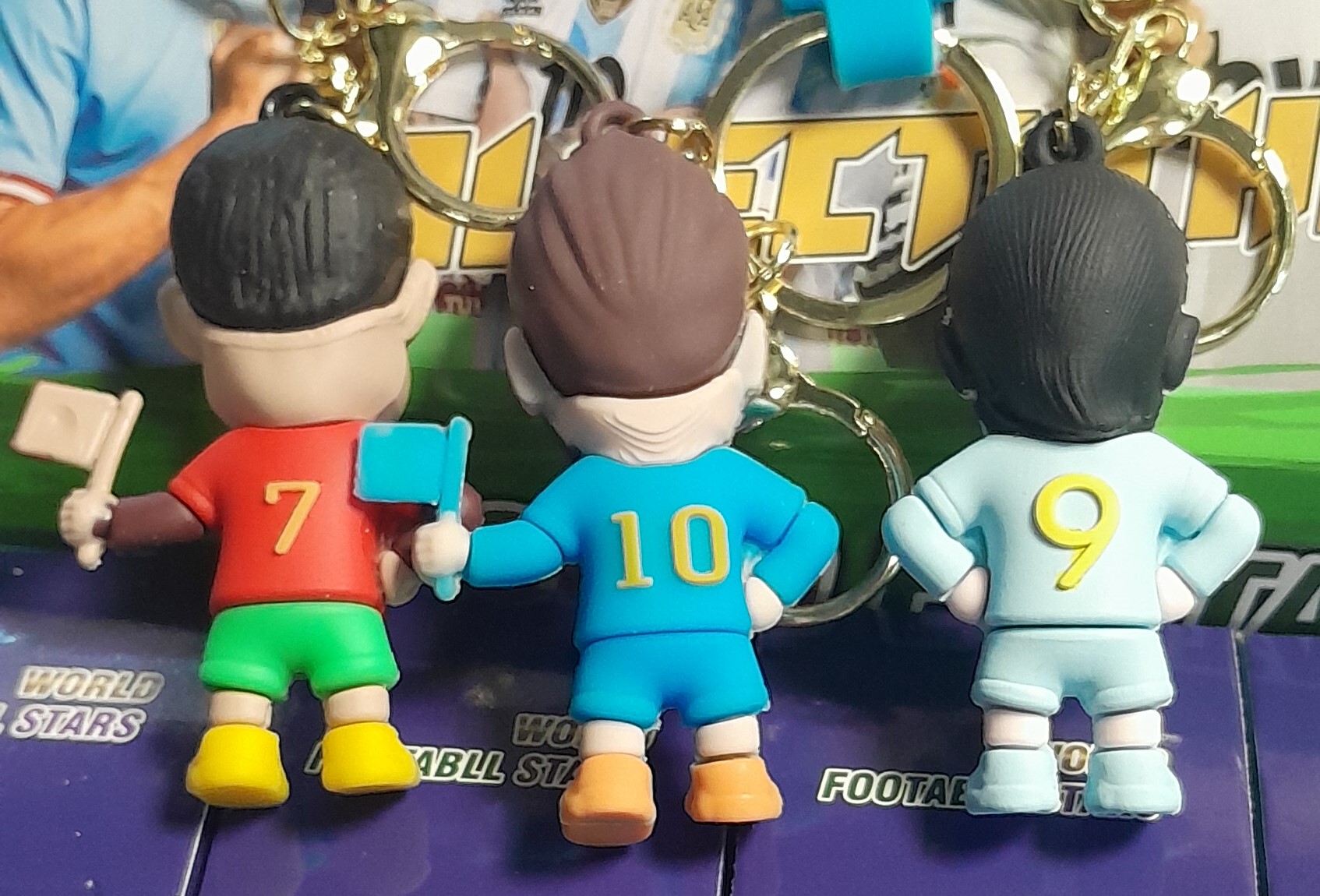 Soccer Stars Figurine Keychain - Image 3