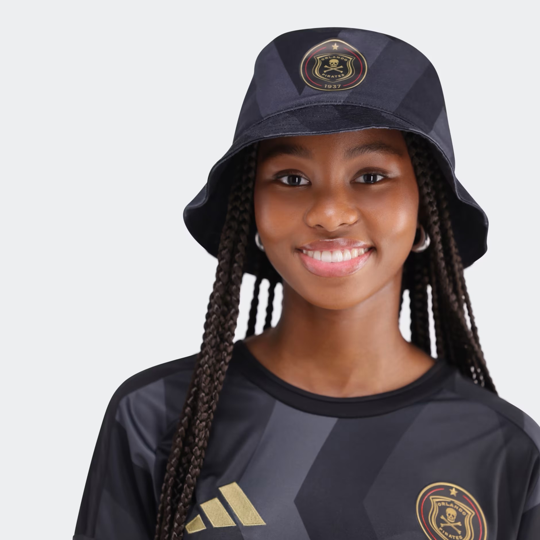 adidas Orlando Pirates 2026/27 Home Bucket Hat - Image 2