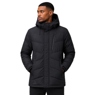 Le Coq Sportif Padded Winter Jacket with Removable Hood